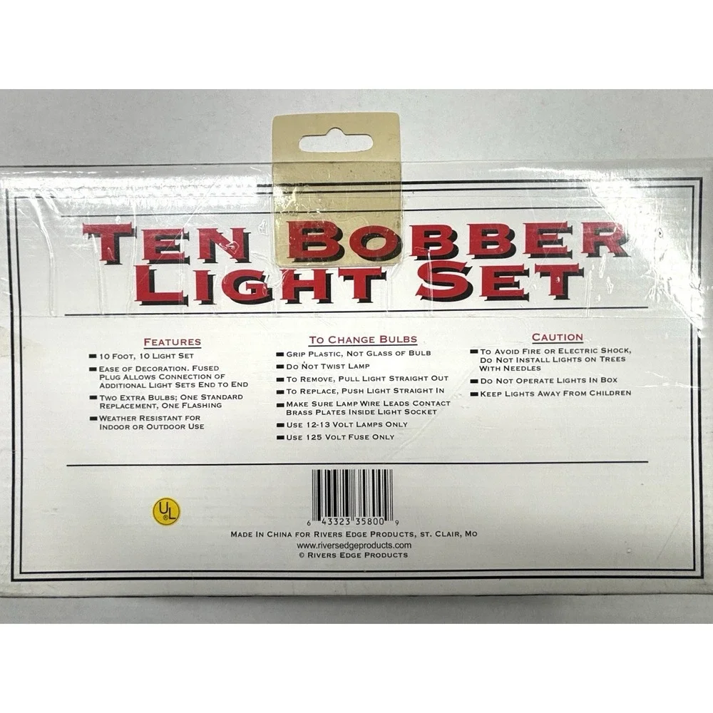 3‎ Rivers Edge Cowboy Boots Lights 10Ft Light Sets LOT Fishing Texas Floats NIB
